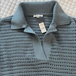 NEW. Cozy Blue Knit Women's Sweater